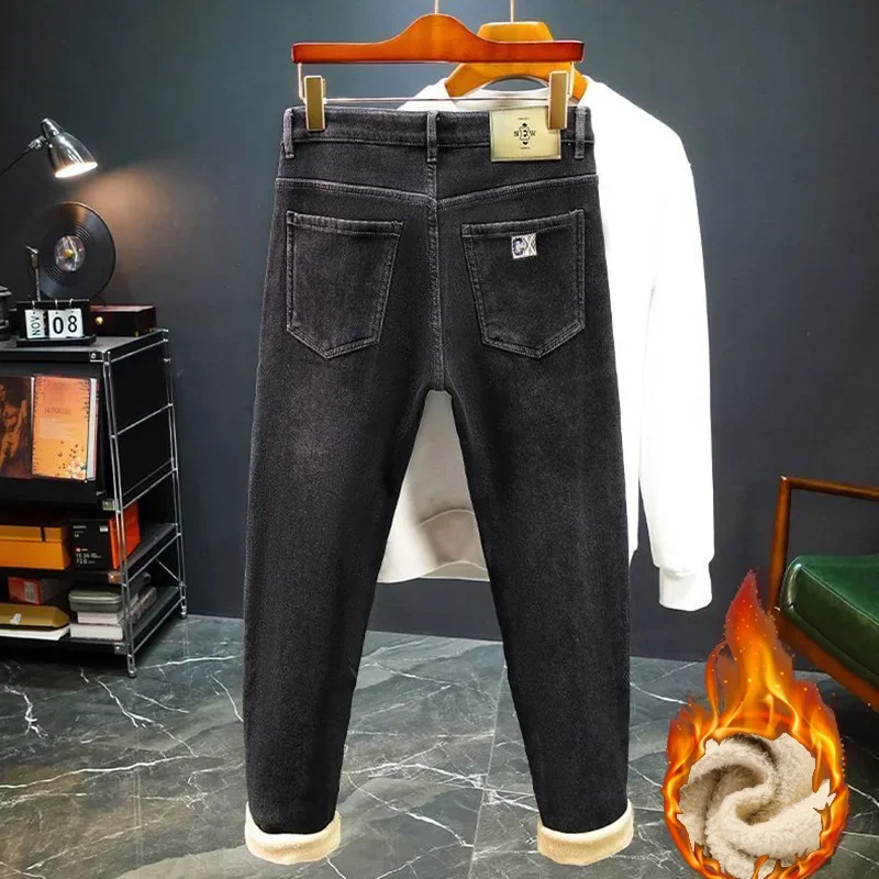 Hot Sale Men Thickened Warm Sl - Streetwear Brand Denim ulasan dan harga